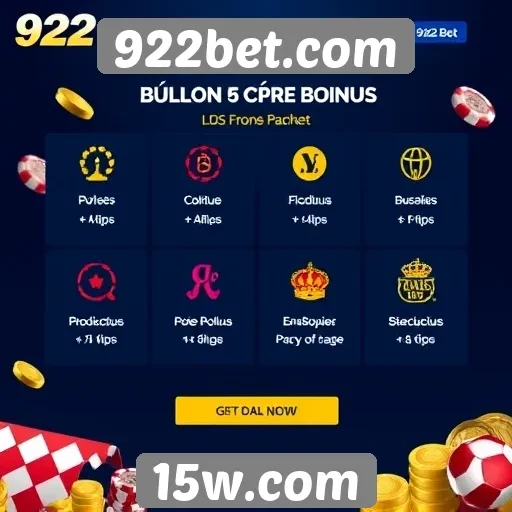 Promoções e bônus disponíveis em 922bet