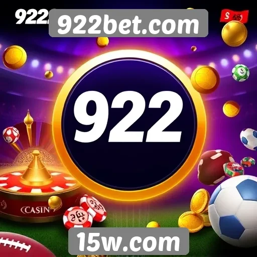 Variedade de jogos disponíveis na 922bet